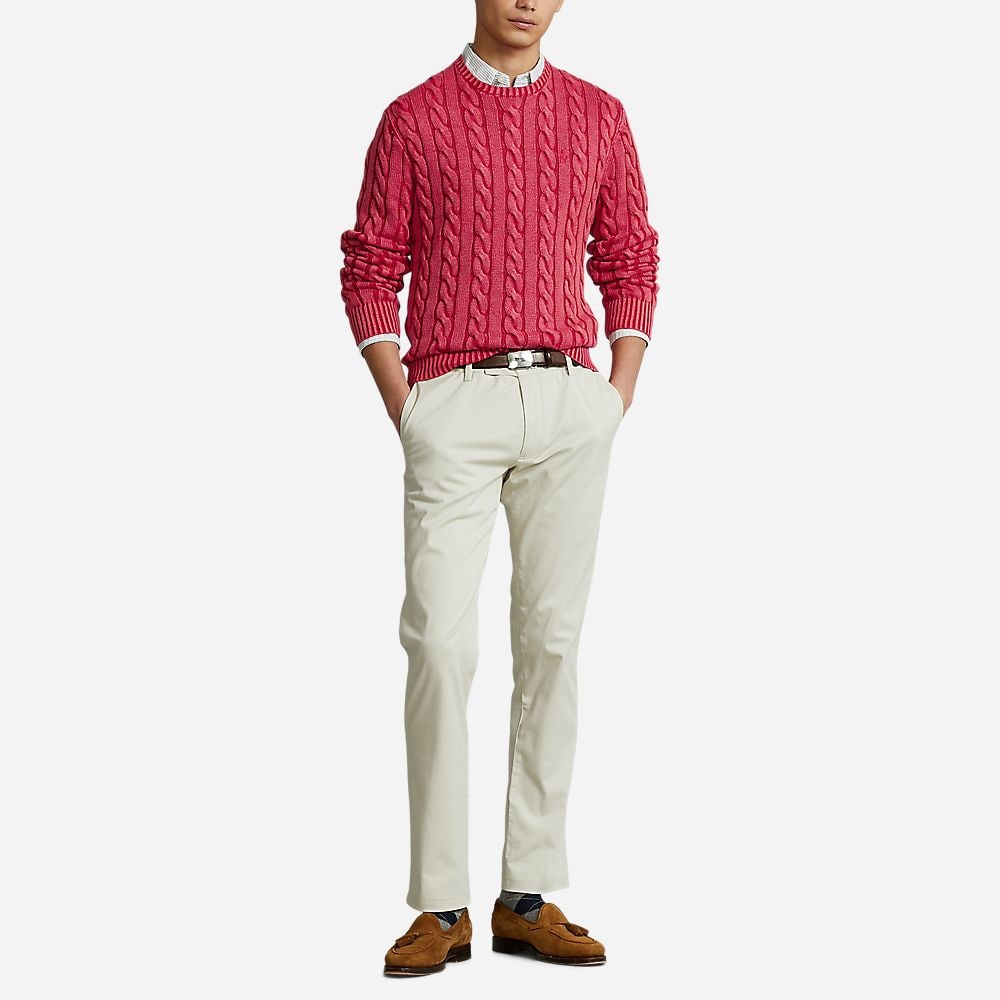 Lscnwshddrvr-Long Sleeve-Sweater Red Gmd