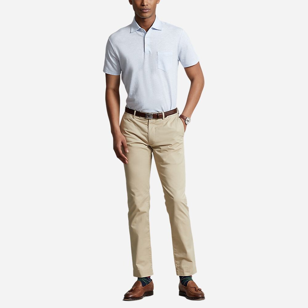 Sscscmslm1-Short Sleeve-Polo Shirt Elite Blue Heather