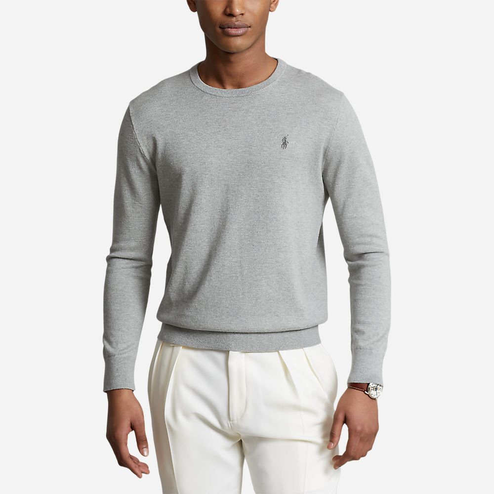 Ls Cn Pp-Long Sleeve-Pullover Andover Heather