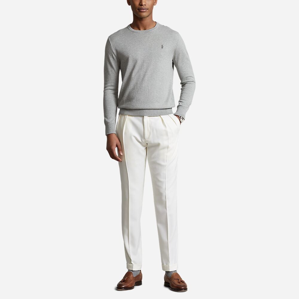 Ls Cn Pp-Long Sleeve-Pullover Andover Heather