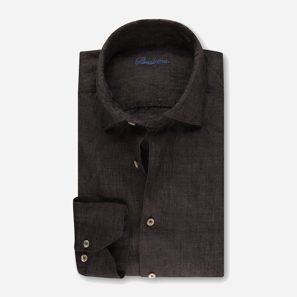 Slim Linen Brown