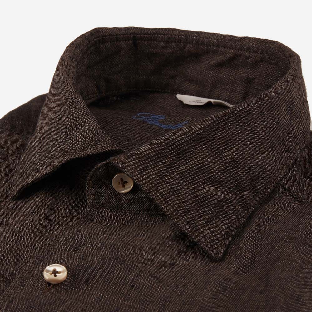 Slim Linen Brown