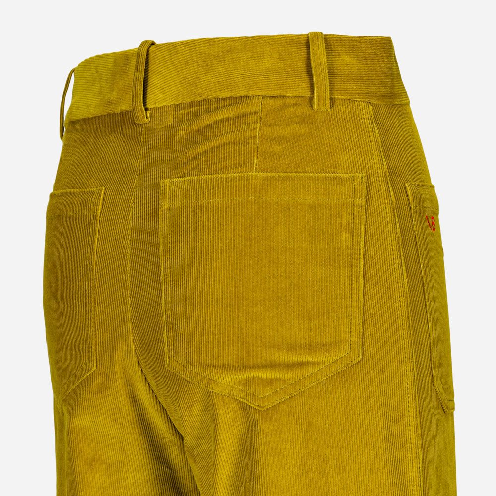 Corduroy Alina Trouser Moss Green