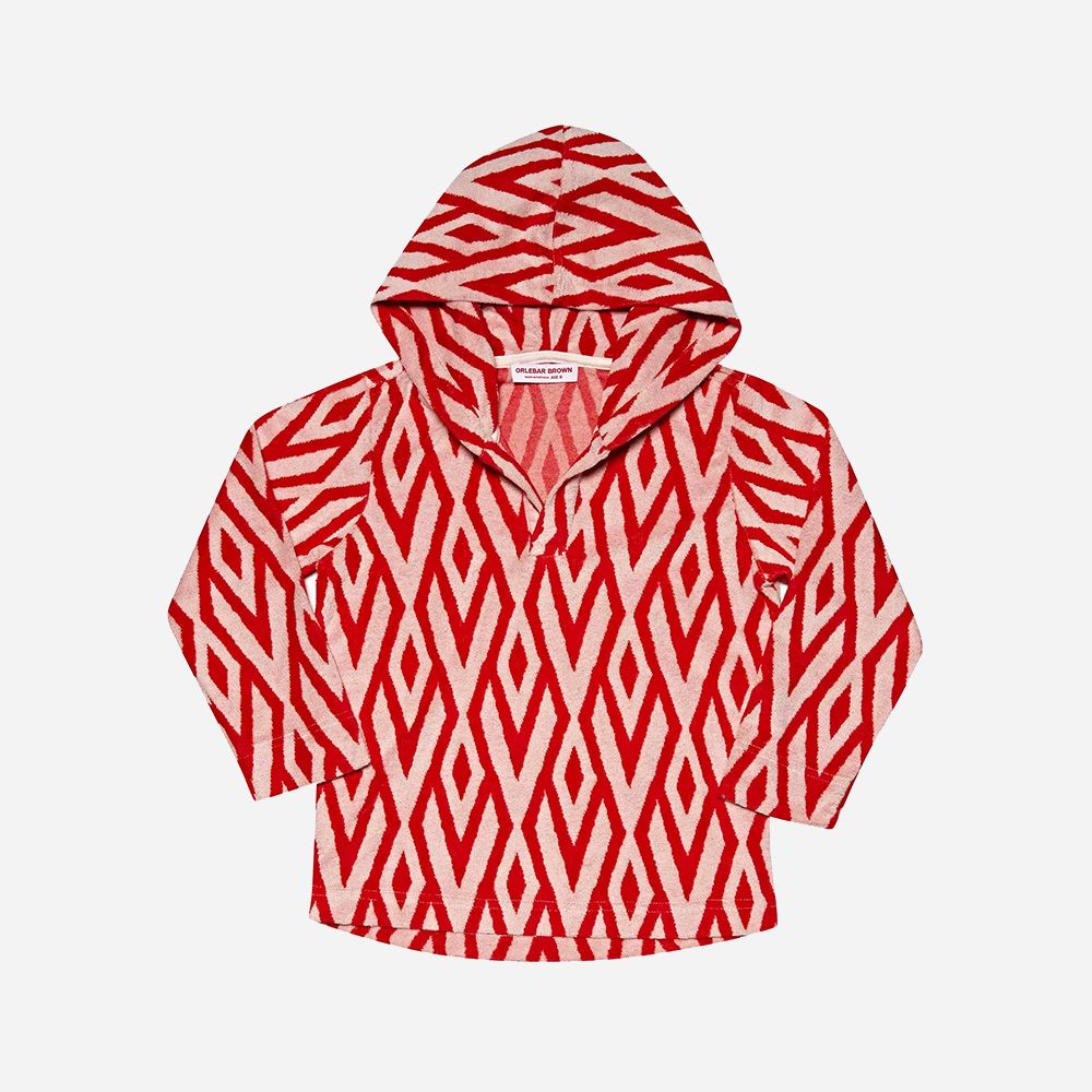 Harley Cano Jacquard Summer Red/White Sand
