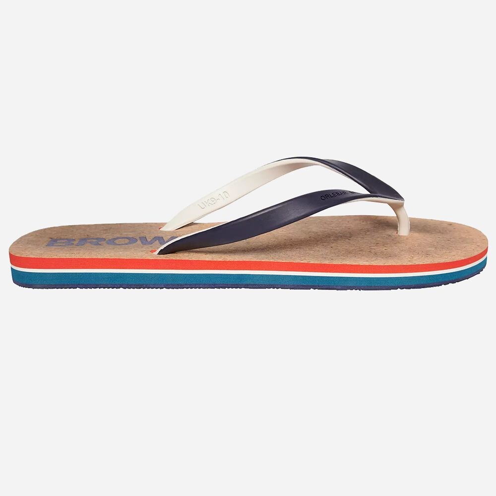 Haston Cork Ob Stripe Navy/White Sand