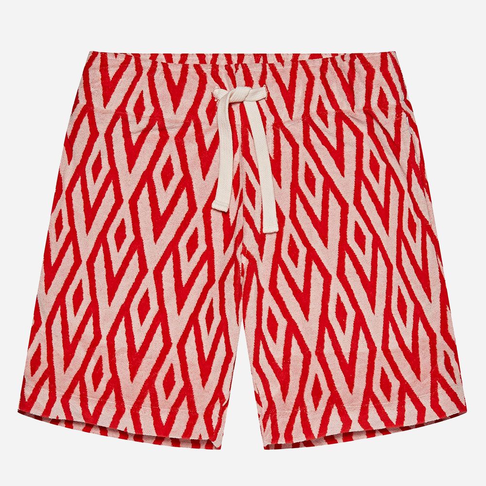 Trevone Cano Jacquard Summer Red/White Sand