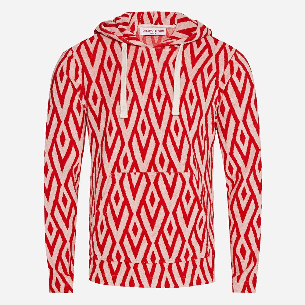 Blaine Cano Jacquard Summer Red/White Sand