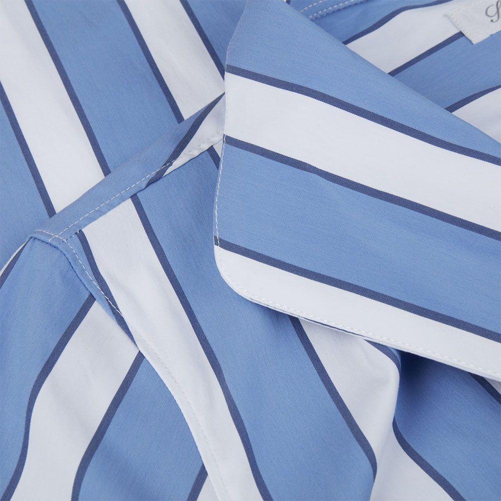 Sofia Dress Blue/White
