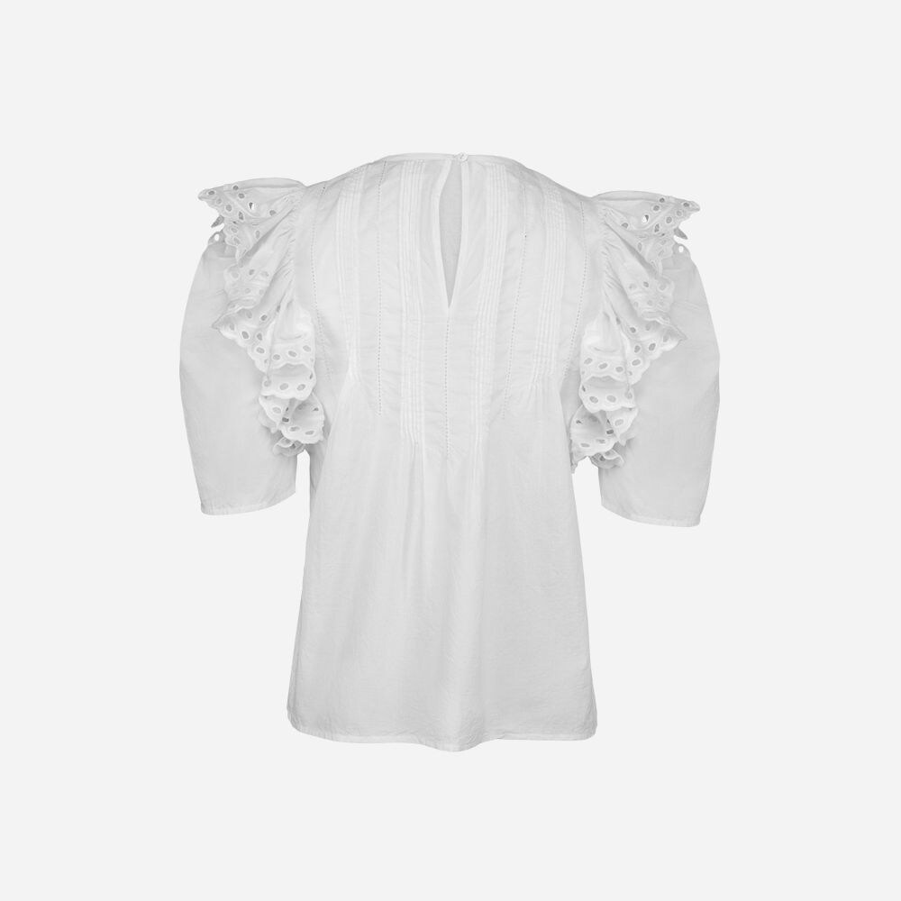 Saga Blouse P00 White