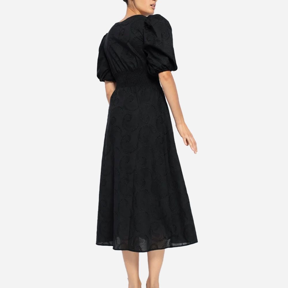 Palma Lace Dress Black