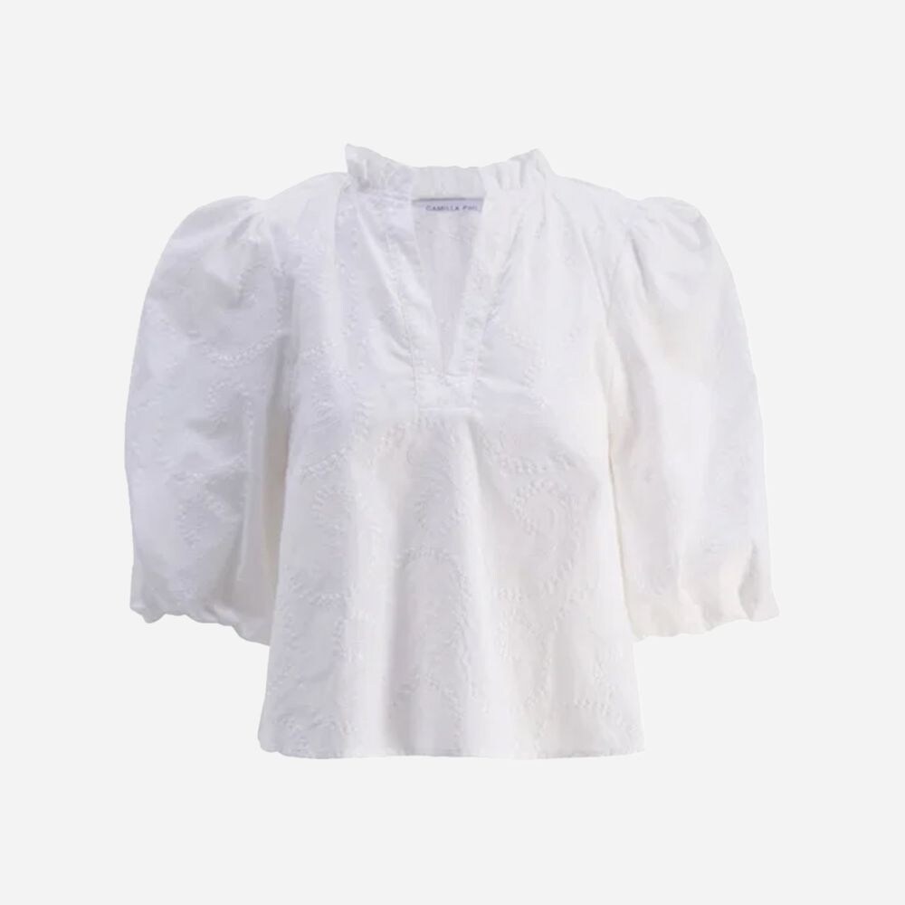 Trinidad Lace Blouse White