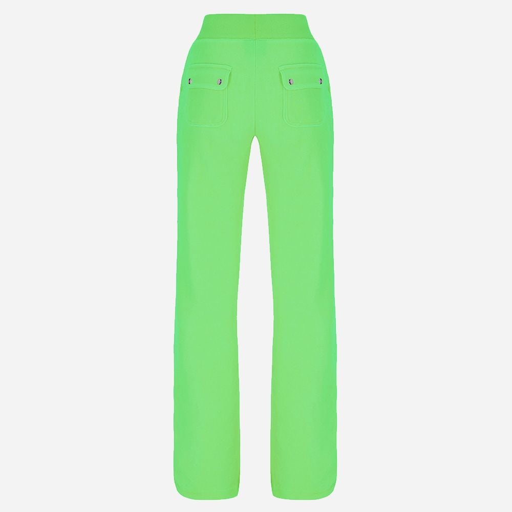 Del Ray Velour Pant Summer Green