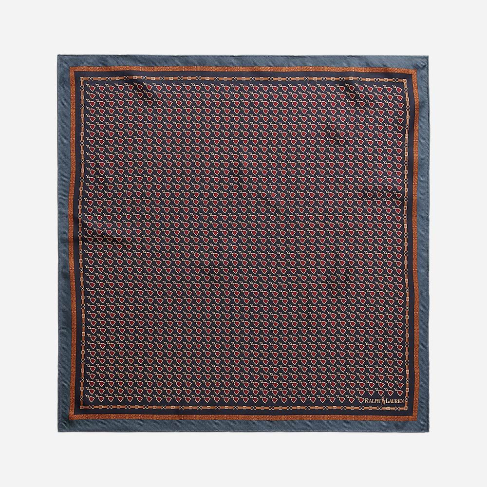 Eq Sq Scrf-Scarf Navy Multi