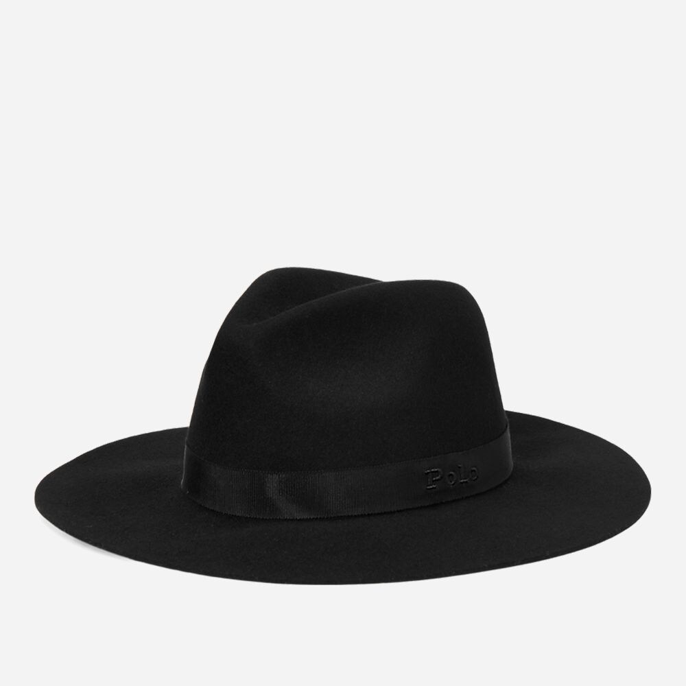 Wool Fedora-Hat Black