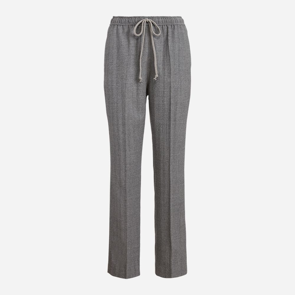 Strght Jgr-Ankle-Athletic Grey Melange