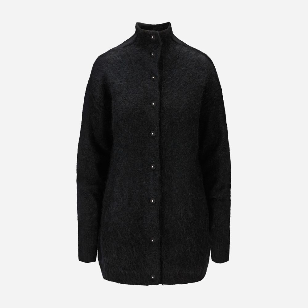 Mohair Ov Cardigan Sweater Black
