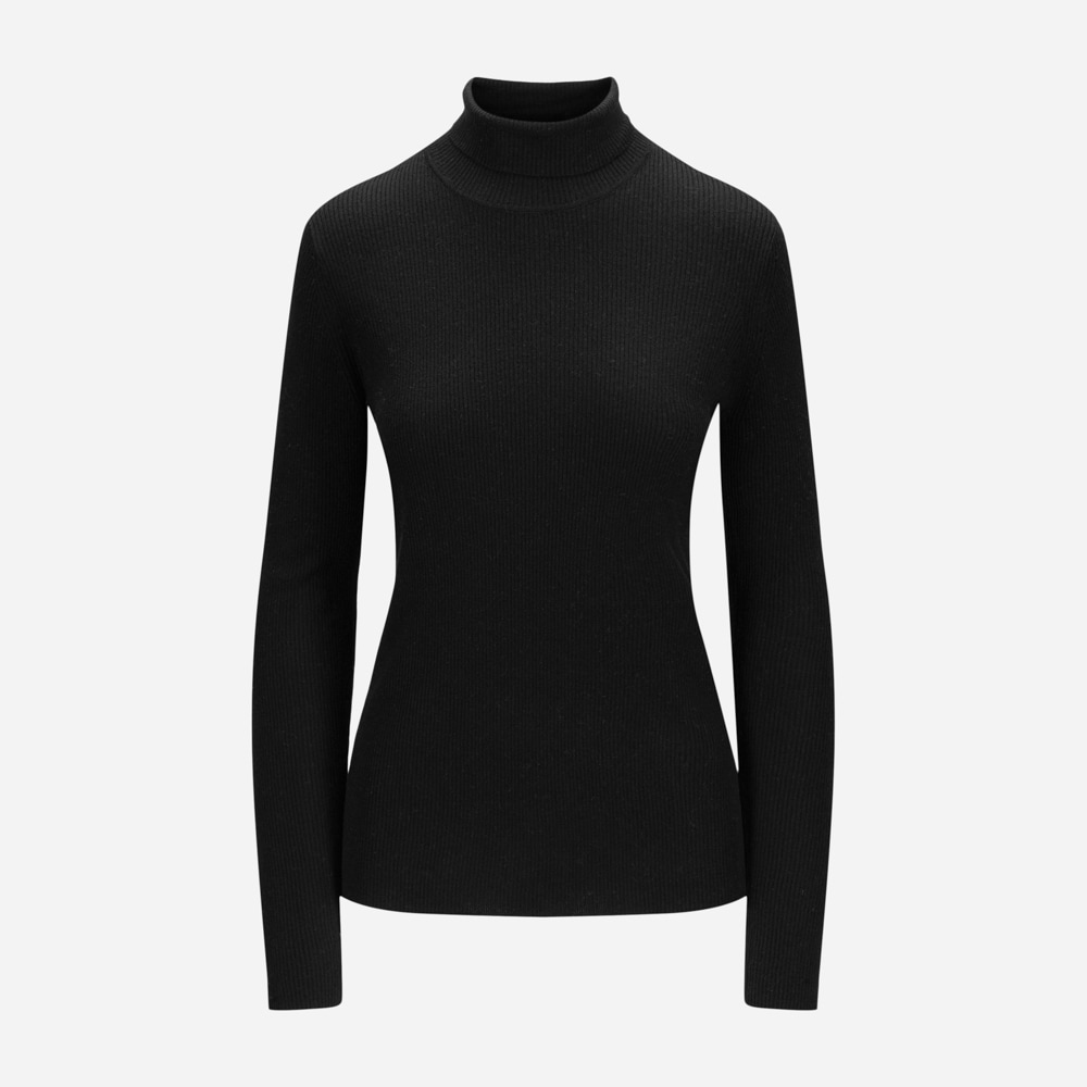 Luna Rollneck Black