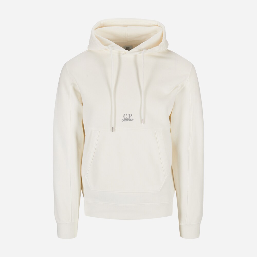 Sweatshirt Hood 103 Gauze White