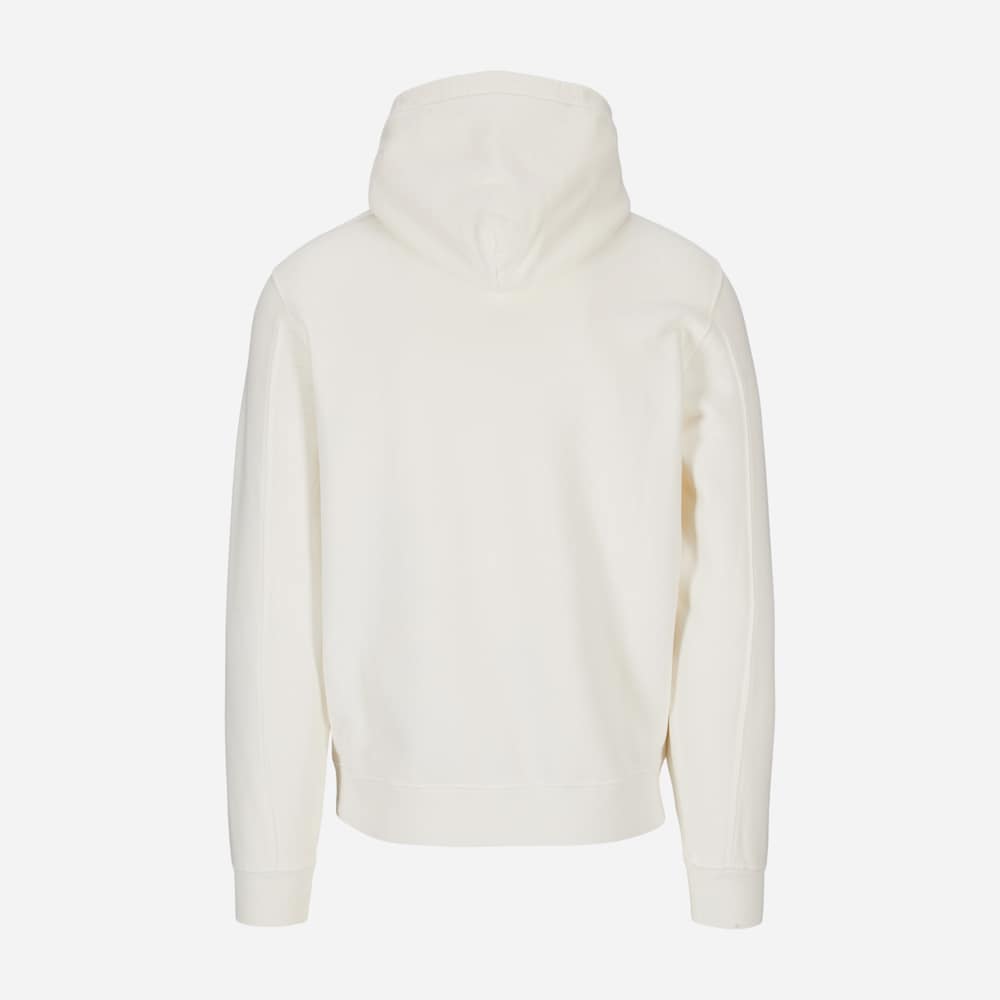 Sweatshirt Hood 103 Gauze White