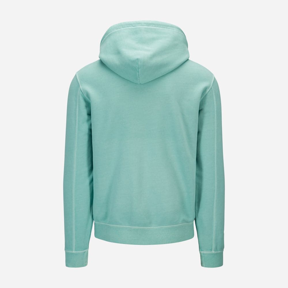 Sweatshirt Hood 811 Mineral Blue