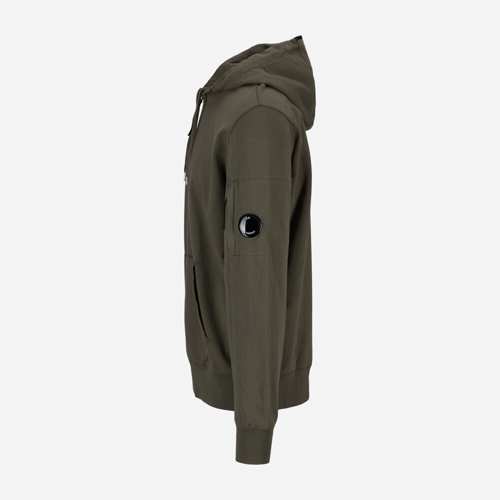 Sweatshirt Hooded Open 669 Thyme
