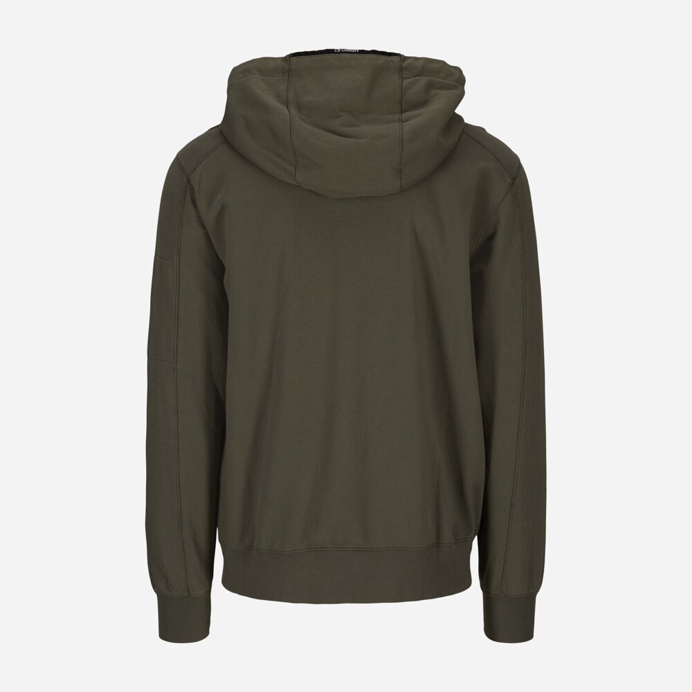 Sweatshirt Hooded Open 669 Thyme