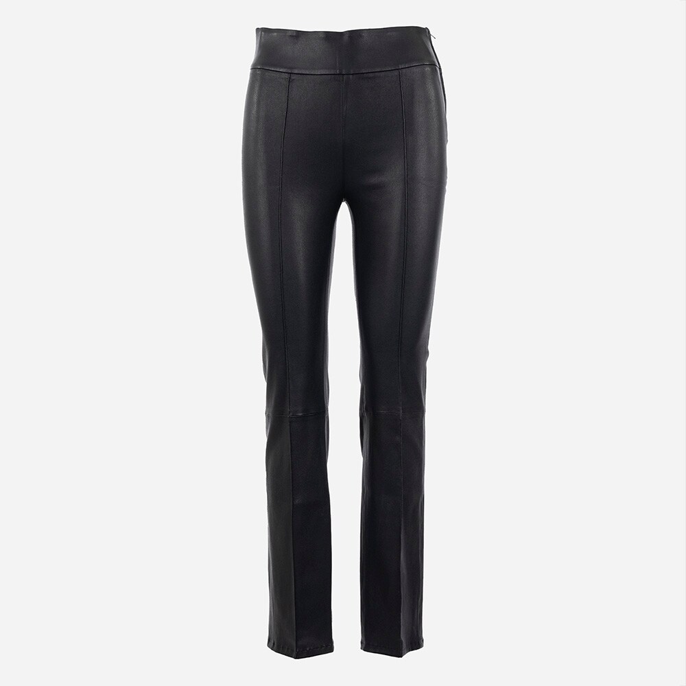 Fyen Stretch Leather Pant Navy