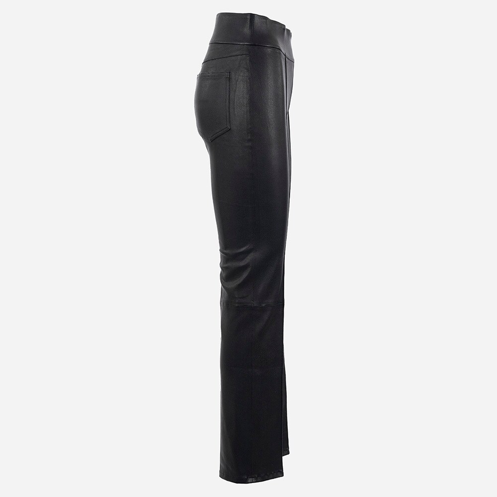 Fyen Stretch Leather Pant Navy