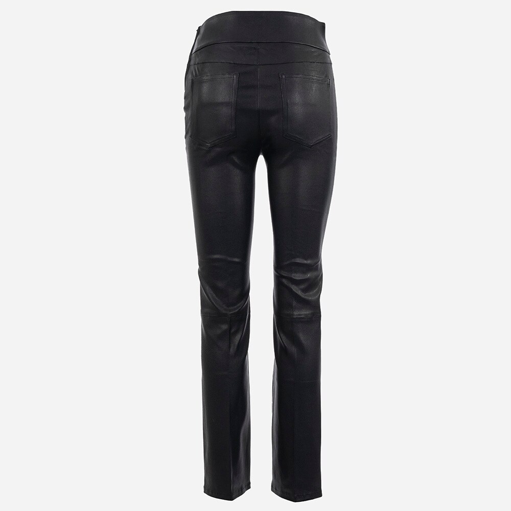 Fyen Stretch Leather Pant Navy