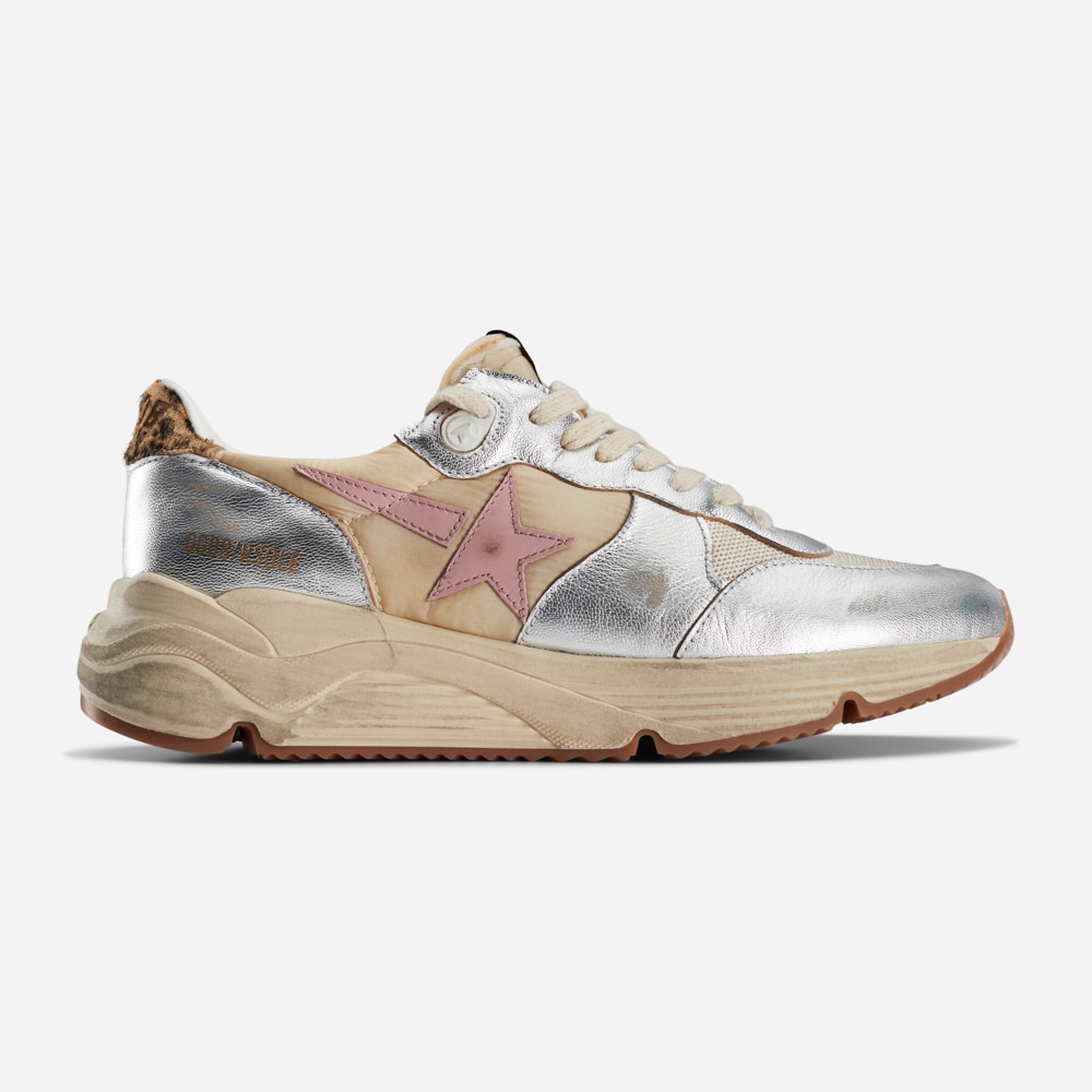 Running Sole Star - Beige/Silver