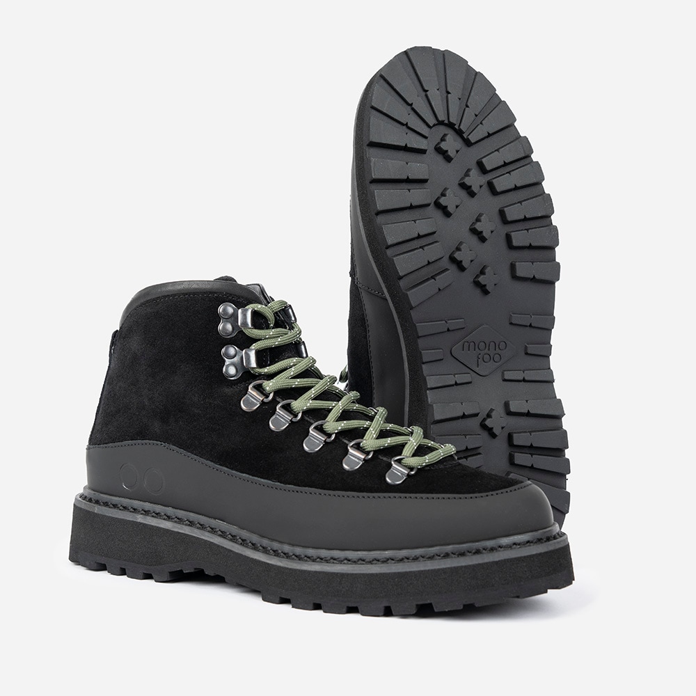 Hiking Core Black Suede