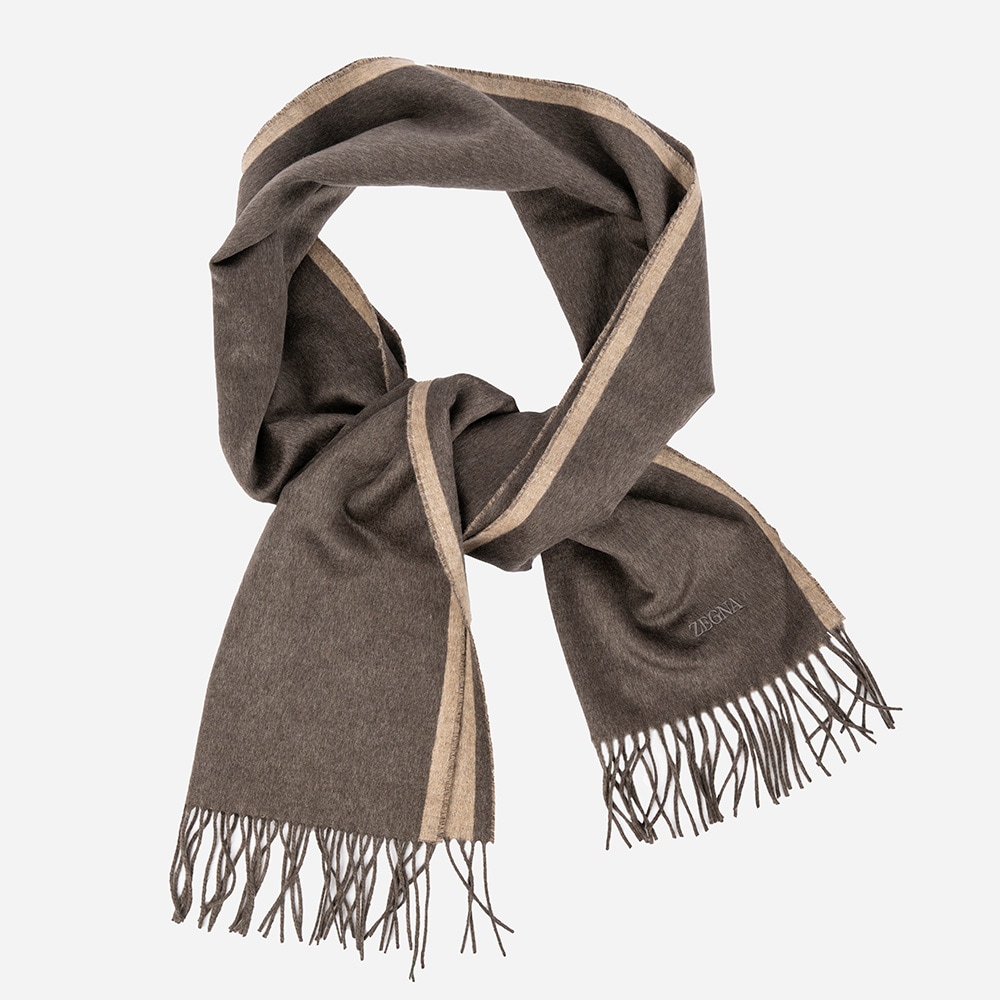 Scarf - Md Brown Sld