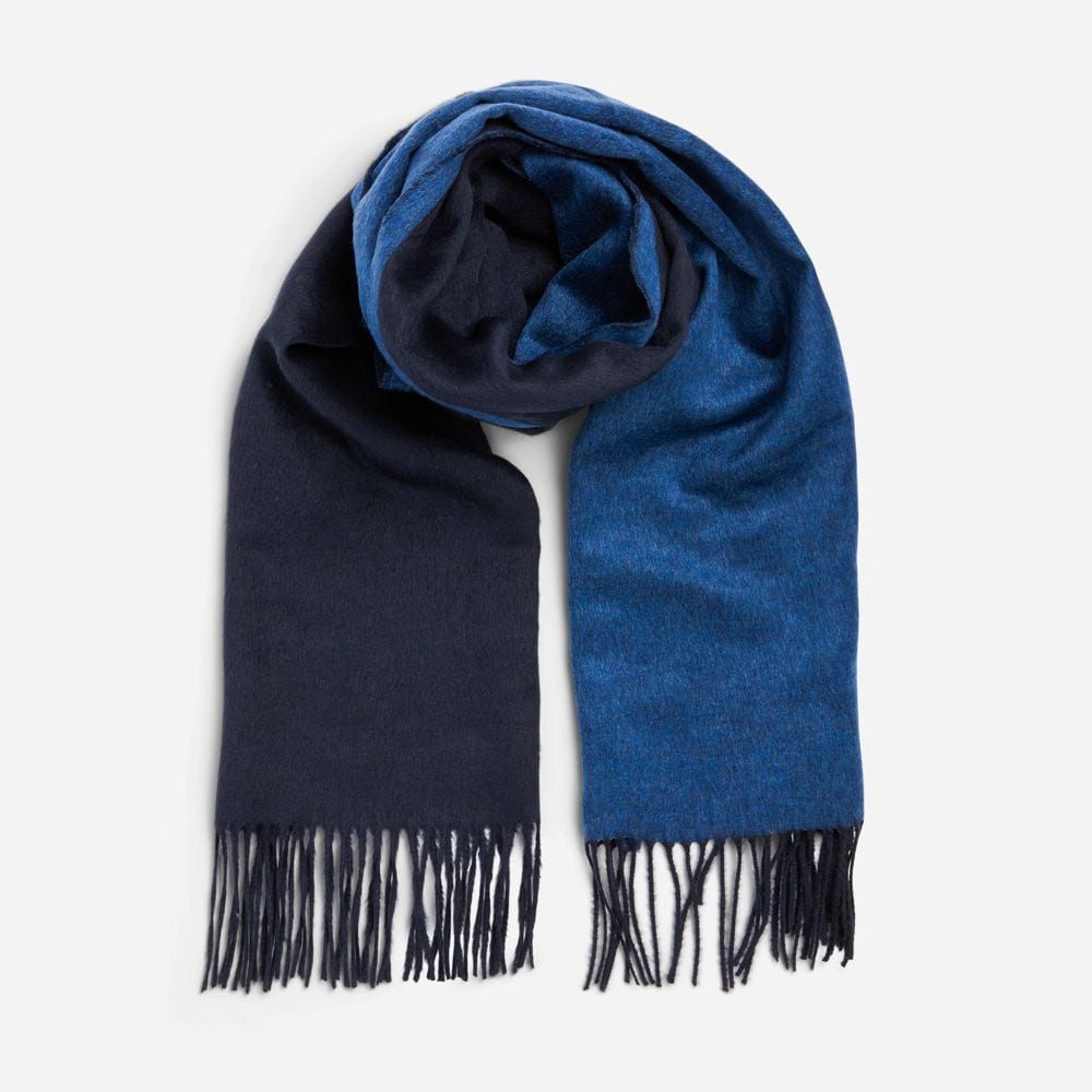 Scarf 412   Nvy Sld