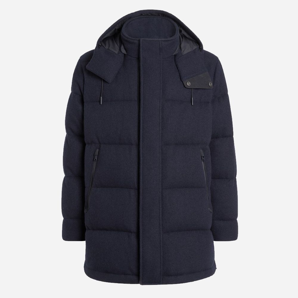 Outerwear Long 412   Nvy Sld