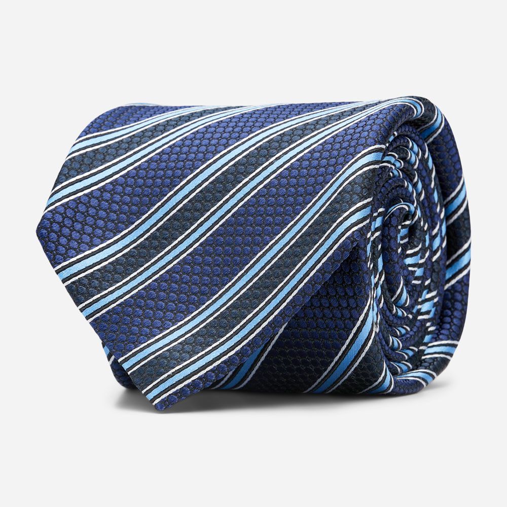 Tie 414   Nvy Strp