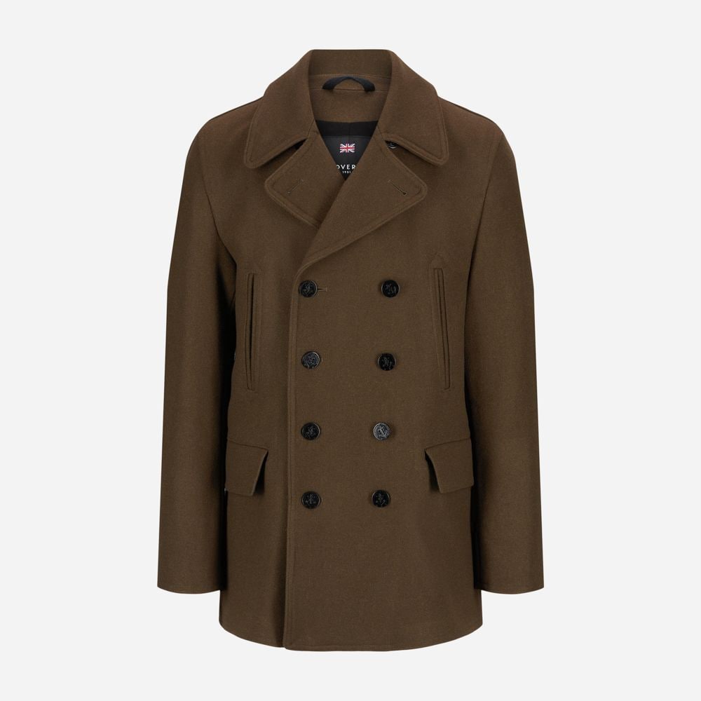 Churchill Reefer Peacoat - Loden