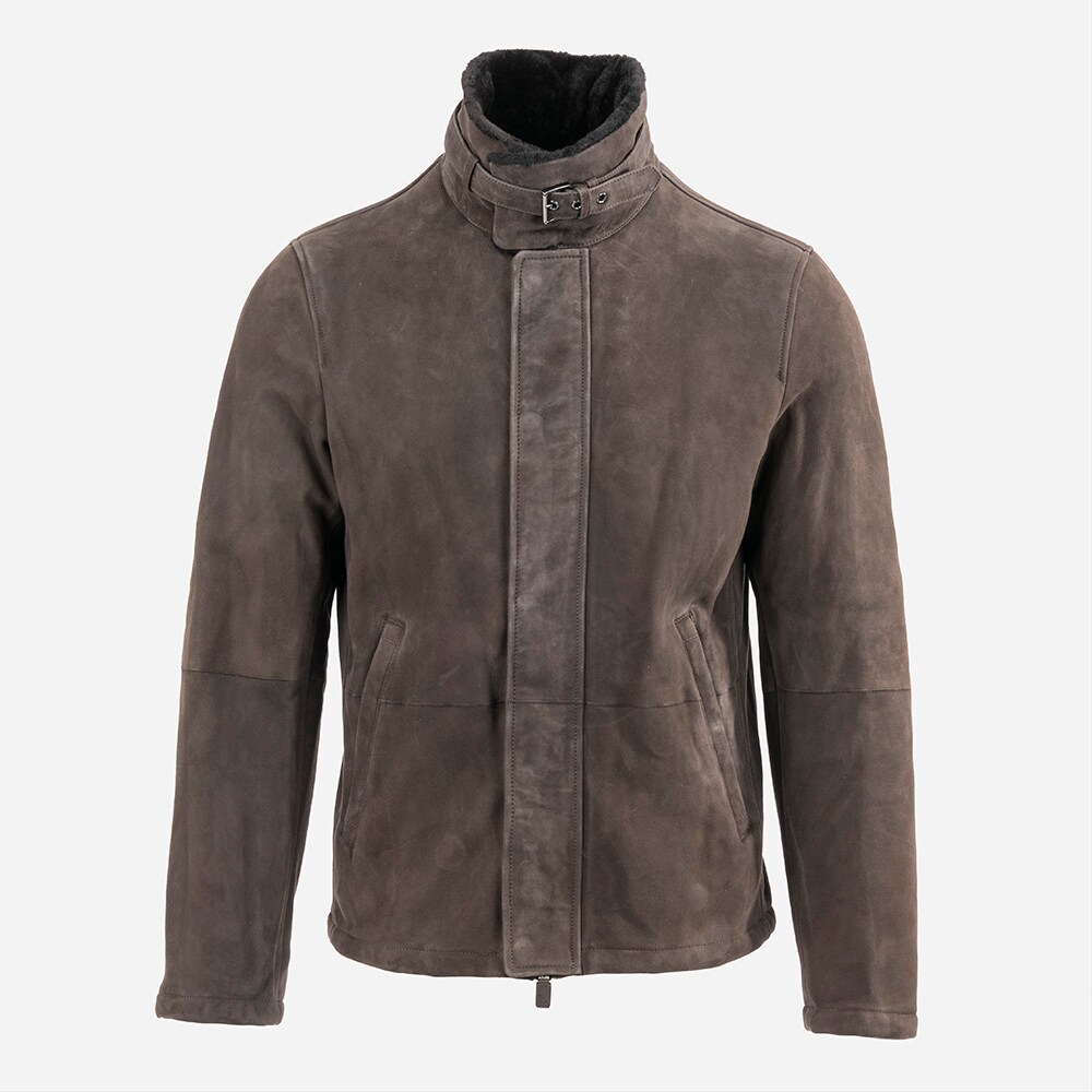 Boston  Jacket Suede Moka