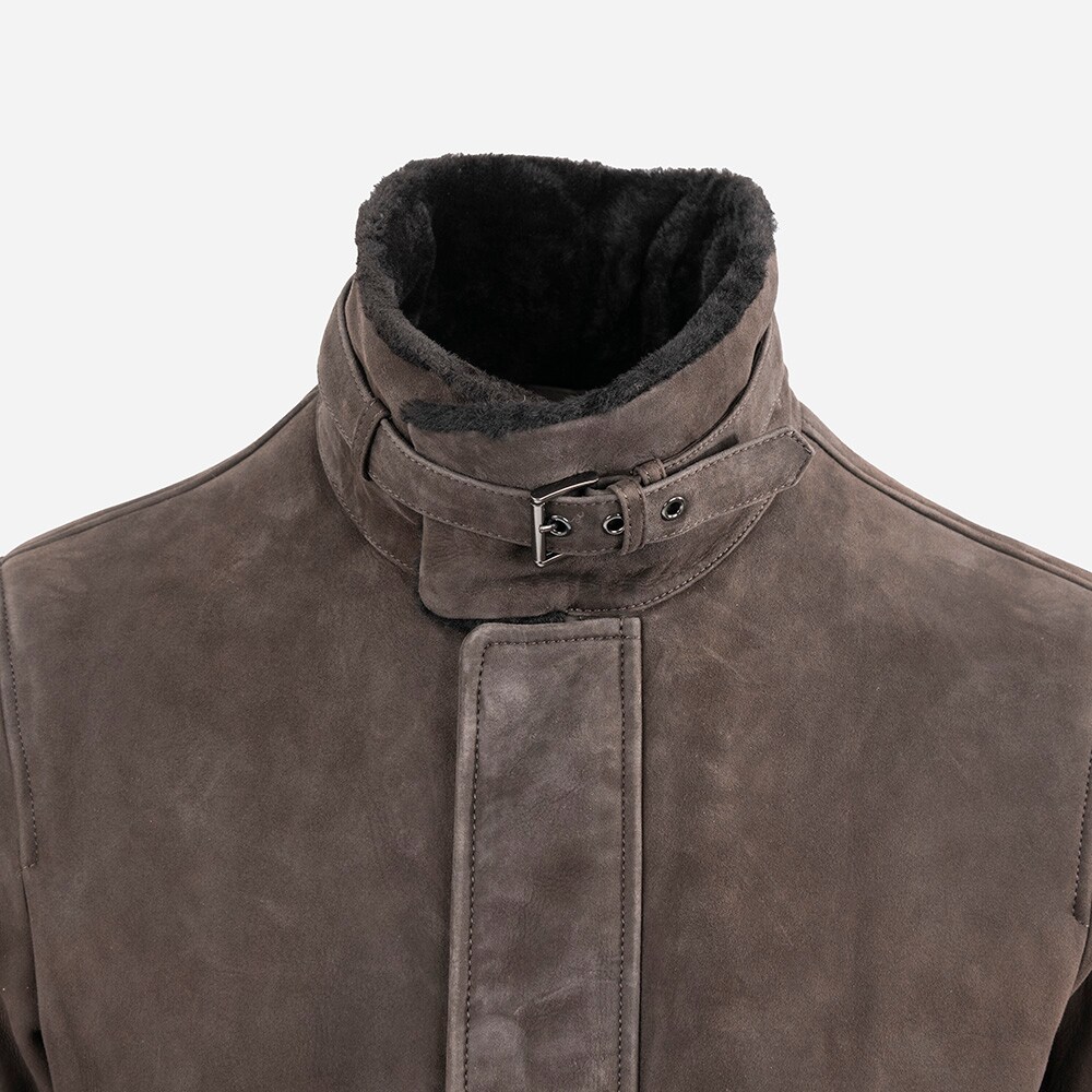 Boston  Jacket Suede Moka