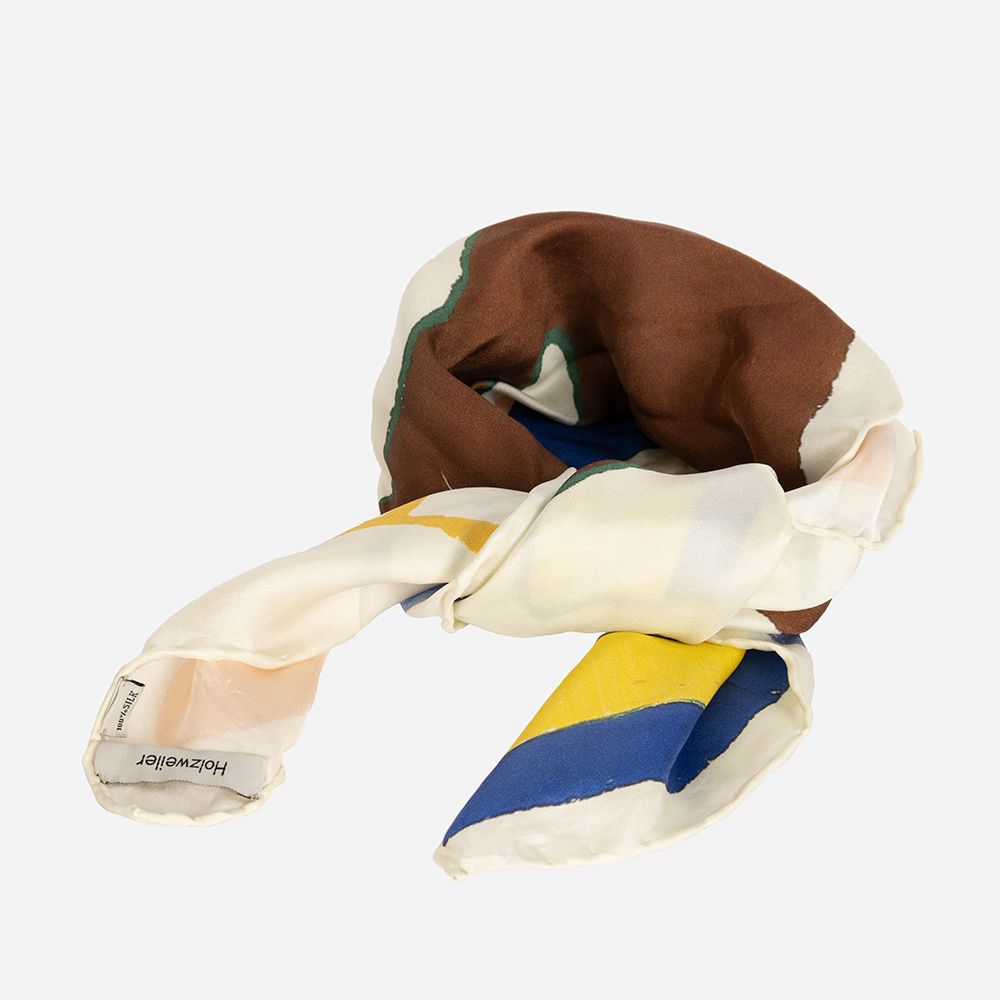 Silk Twill Brown Mix