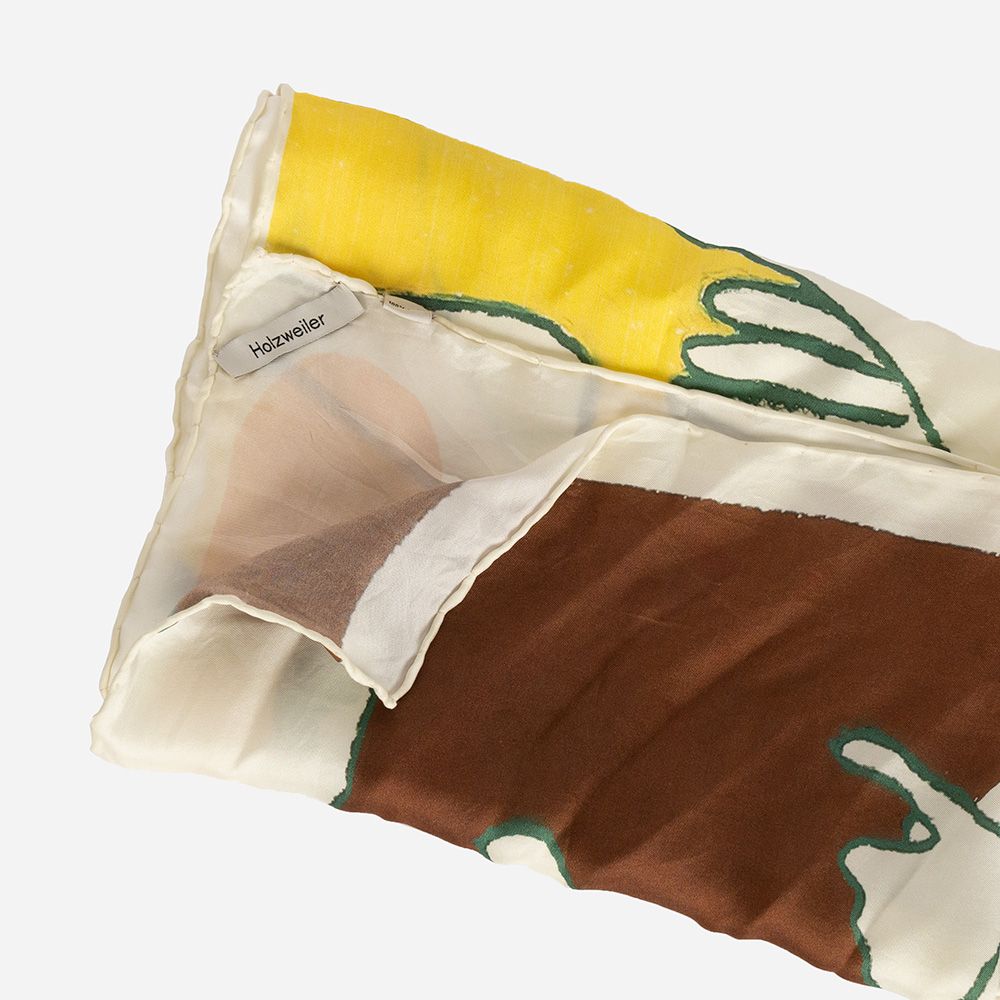 Silk Twill Brown Mix