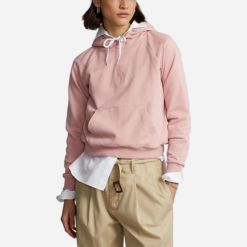 Stn Shrnk Hd-Long Sleeve-Sweatshirt Adirondack Rose