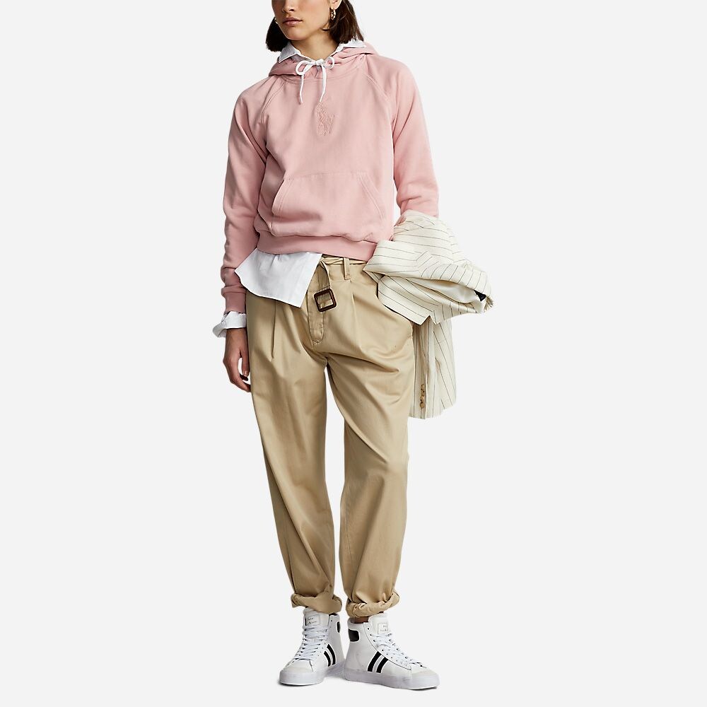 Stn Shrnk Hd-Long Sleeve-Sweatshirt Adirondack Rose