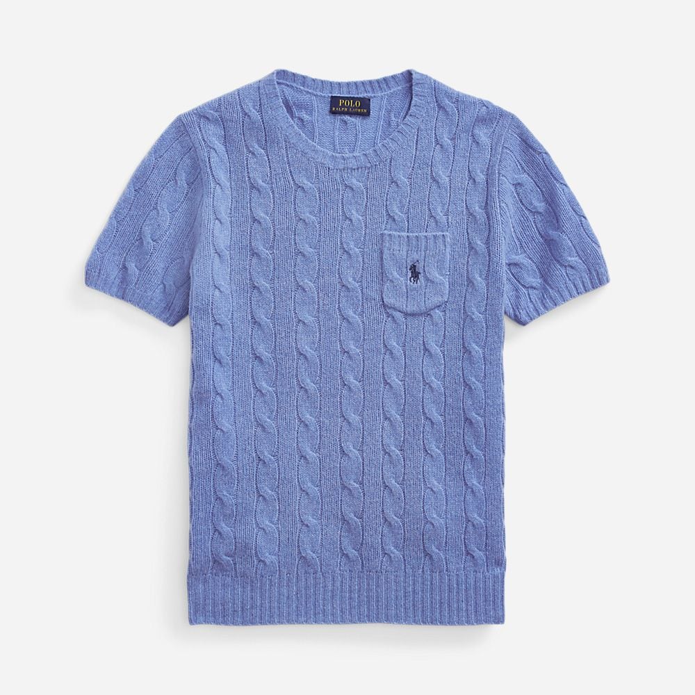 Ss Pkt Tee-Short Sleeve-Pullover Lake Blue Heather