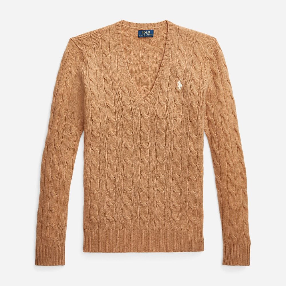 Kimberly-Long Sleeve-Pullover Collection Camel Melange