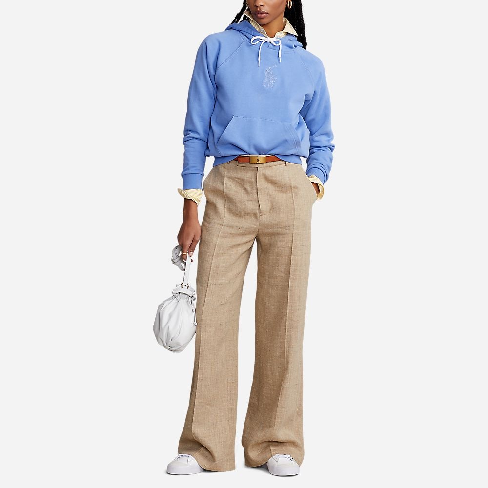 Stn Shrnk Hd-Long Sleeve-Sweatshirt Lake Blue