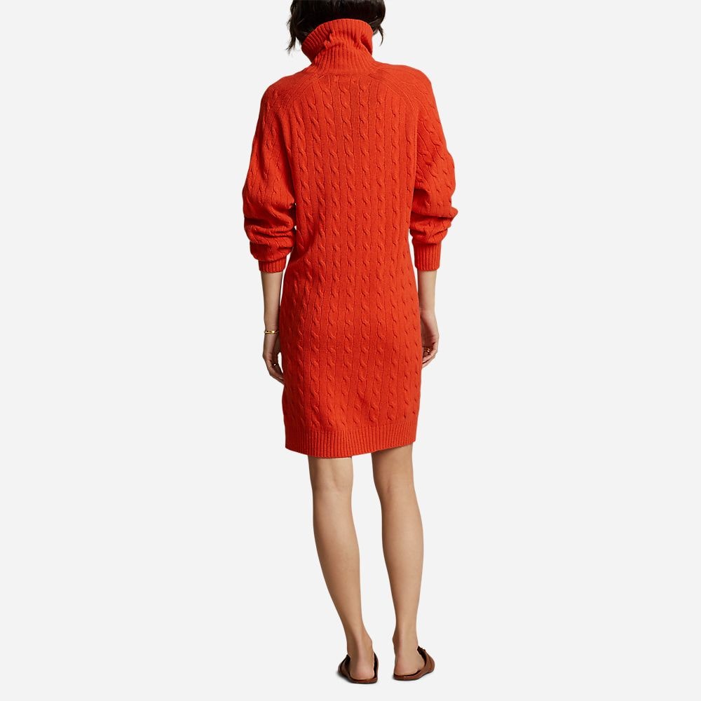 Tn Ls Dress-Long Sleeve-Day Dress Orange