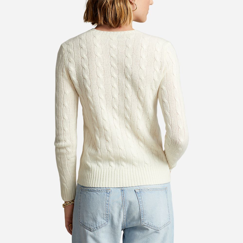 Cable-Knit Wool-Cashmere Jumper - Authentic Cream