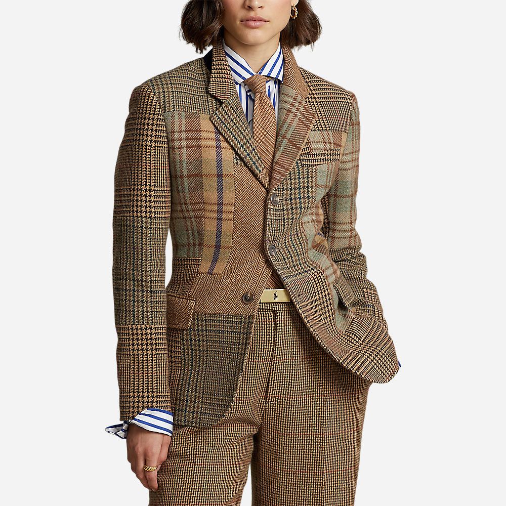 Paxton Blzr-Blazer Patchwork