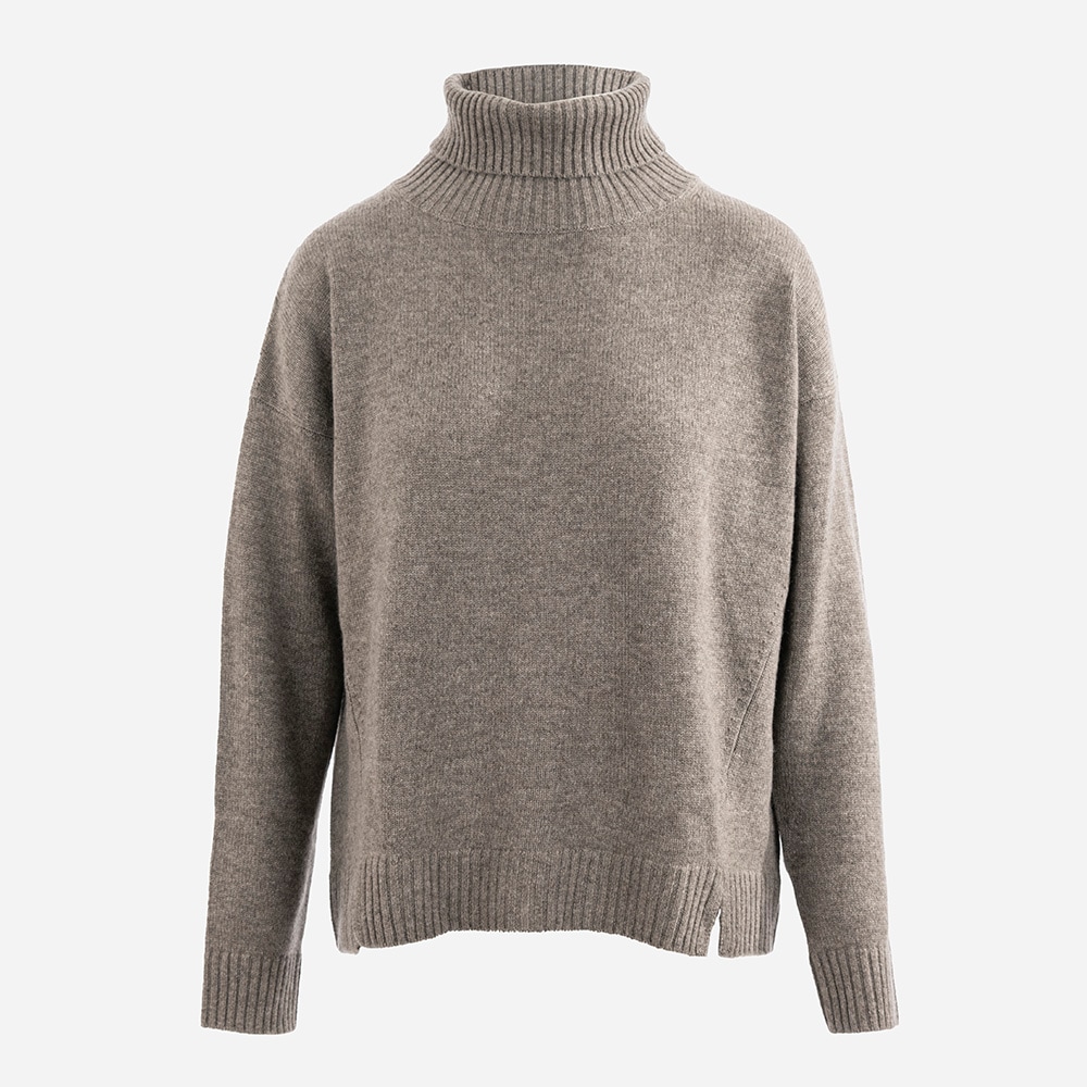 Pullover Rollneck 0850 Truffle