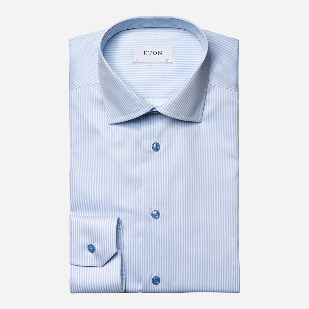 Cont Ligth Blue Bengal Stripe